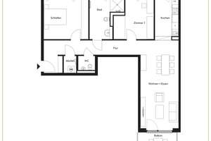 Schöne 3-Zimmer WHG mit Loggia – Marion-Donovan-Straße 12, 30539 Bemerode, Hannover – Vorschaubild 15