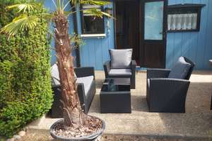 Mobilheim in traumhafter Waldrandlage | 250 m² Grundstück | Terrasse | Parkplatz | möbliert – Die vollständige Adresse der Immobilie erhältst du vom Anbieter., 55583 Bad Münster am Stein-Ebernburg – Vorschaubild 5