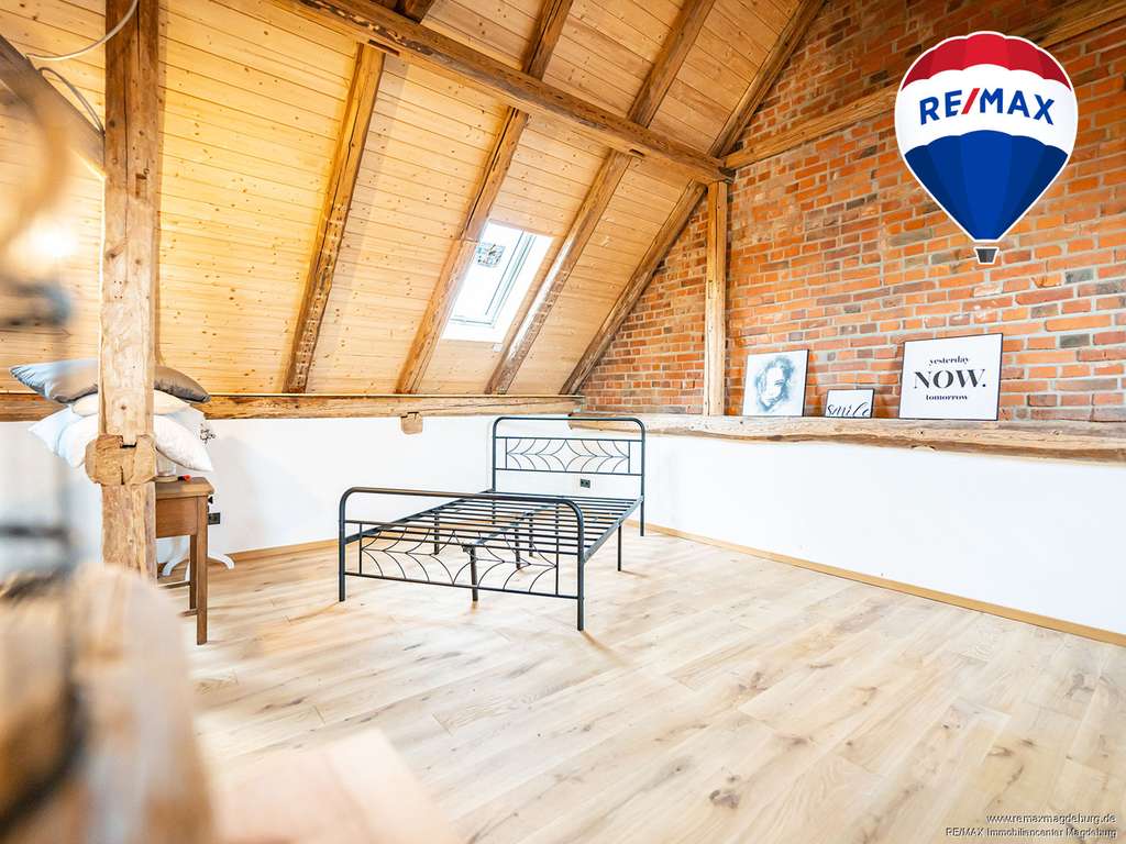 Immobilie in Möckern - Einzigartiges Haus-Duo mit Garten, Loft und Bürooption - Bild 0