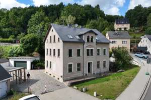 Tolles, villenartiges Wohn- und Geschäftshaus (hochwertig teilsaniert) in Burkhardtsdorf b. Chemnitz – Am Auenberg 3, 9235 Burkhardtsdorf – Vorschaubild 1