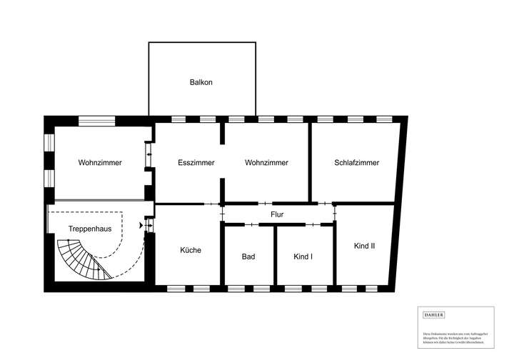 Grundriss Obergeschoss