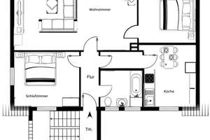 3-Zimmer-Wohnung in Mainz-Kostheim | Erstbezug nach Sanierung – Die vollständige Adresse der Immobilie erhältst du vom Anbieter., 55246 Mainz-Kostheim, Wiesbaden – Vorschaubild 4