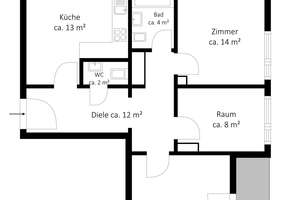 Kapitalanlage oder Eigennutzung - Ihre Entscheidung! – Die vollständige Adresse der Immobilie erhältst du vom Anbieter., 22149 Rahlstedt, Hamburg – Vorschaubild 20