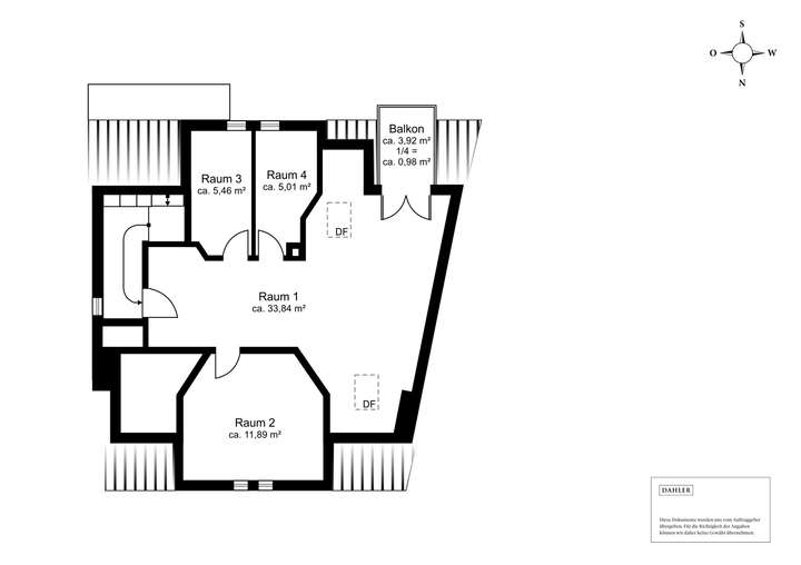 Grundriss Dachgeschoss