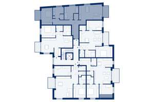 RESERVIERT! D10: Der Sonne folgen: Schicke 3-Zimmerwohnung mit 2 Balkonen – Villenstraße 4, 53129 Dottendorf, Bonn – Vorschaubild 2