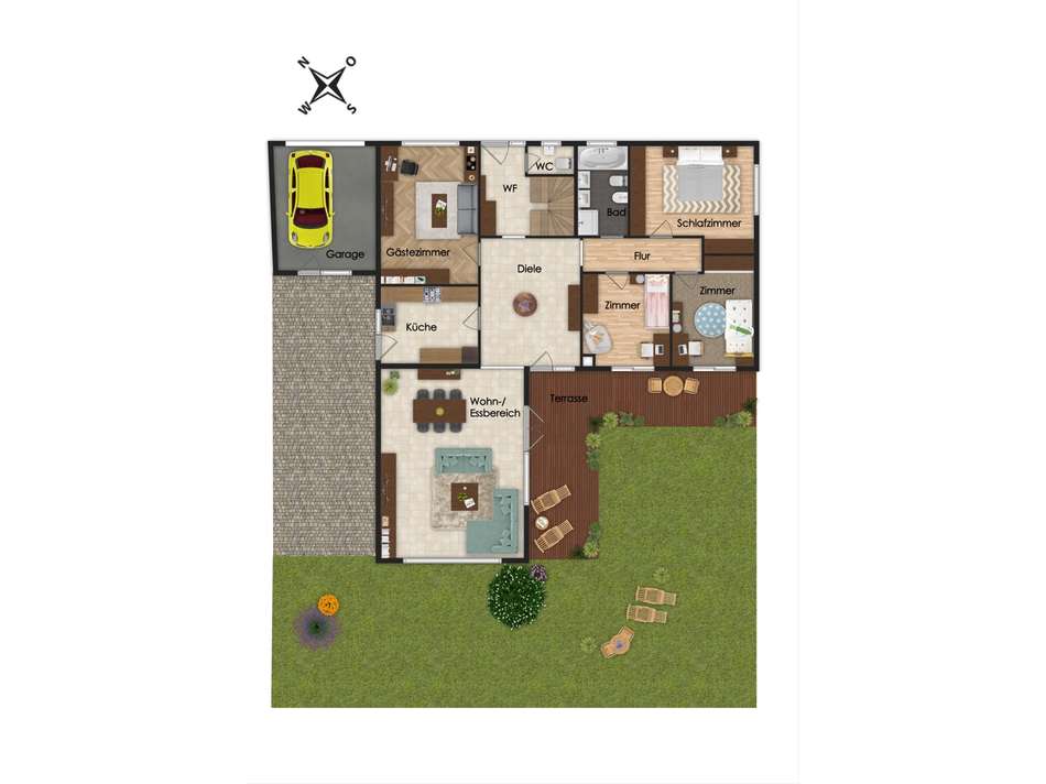 Grundriss - Erdgeschoss