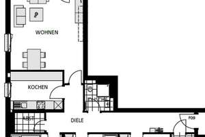 Moderne 4-Zimmer-Dachgeschoss-Wohnung mit Einbauküche und Aufzug im Haus – Die vollständige Adresse der Immobilie erhältst du vom Anbieter., 51377 Steinbüchel, Leverkusen – Vorschaubild 12