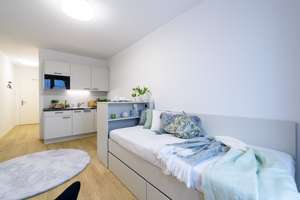 Voll möbliertes City-Apartment mit ALL-IN-Miete *BESICHTIGUNG am Dienstag, 11.08. um 15:00 Uhr* – Ahornstraße 8, 14482 Babelsberg Süd, Potsdam – Vorschaubild 2