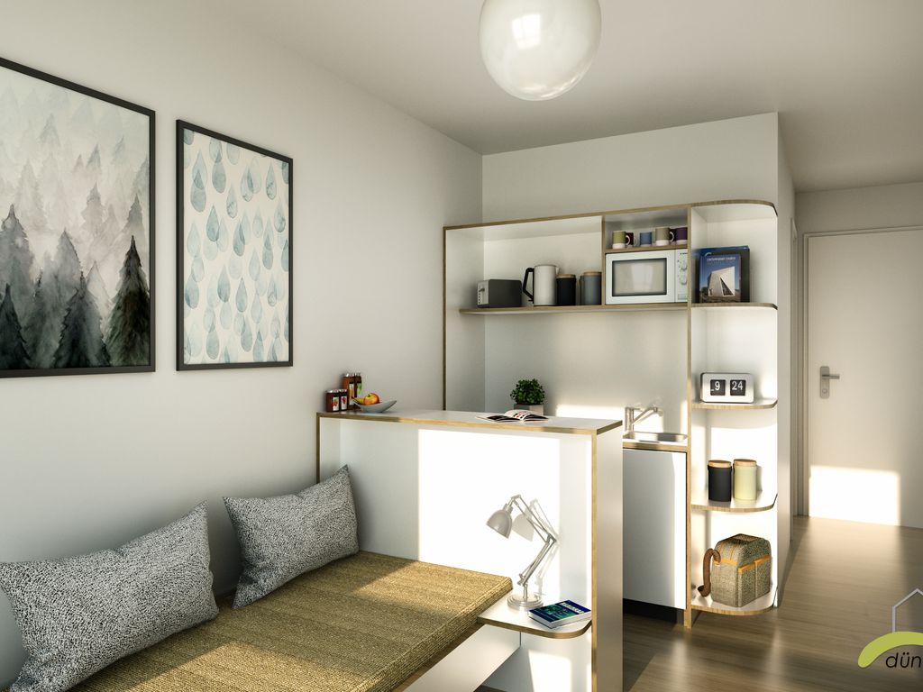 Nur für STUDENTEN! Moderne möblierte 1-Zimmer-Apartements ...