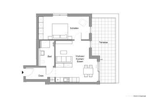 • • • AC - Laurensberg •  NEUBAU KARL-FRIEDRICH ca. 67 m² gr. 2-Zi-Wohnung mit Terrasse • • • – Karl-Friedrich-Straße 32, 52072 Laurensberg (Statistischer Bezirk), Aachen – Vorschaubild 7