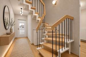 Ihr neues Lieblingszuhause auf zwei Ebenen mit sonnigem Südbalkon – Die vollständige Adresse der Immobilie erhältst du vom Anbieter., 22607 Groß Flottbek, Hamburg – Vorschaubild 2