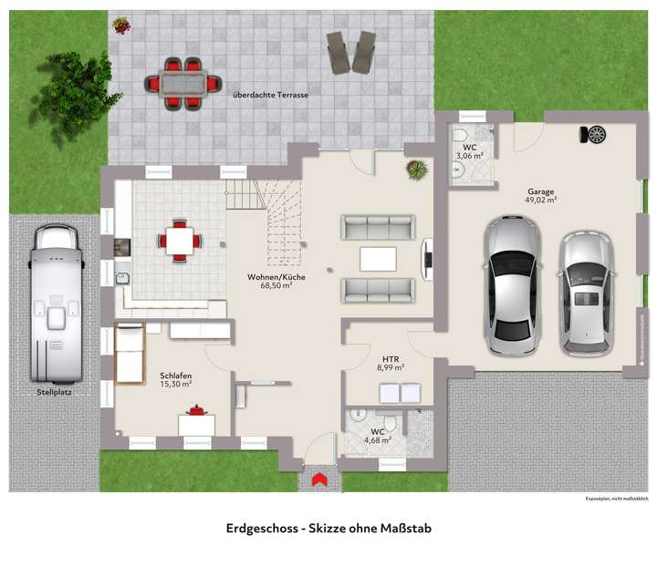 Grundriss Erdgeschoss