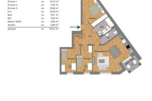 Ihr Wohlfühlzuhause (Nr. 05) – August-Dosenbach-Straße 13 a, 76189 Daxlanden, Karlsruhe – Vorschaubild 3