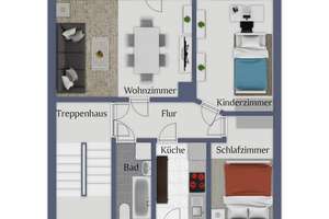 Charmante 3-Zimmer-Altbauwohnung mit zwei Balkonen im Jenaer Damenviertel – Die vollständige Adresse der Immobilie erhältst du vom Anbieter., 7743 Jena-Zentrum, Jena – Vorschaubild 13