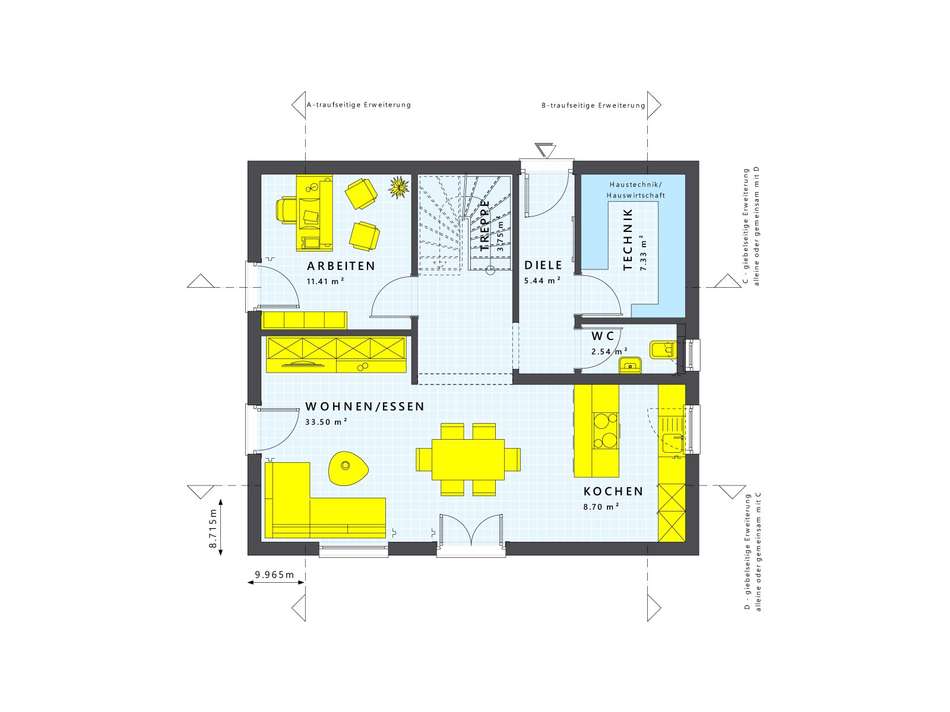 Cleverer Wohnraum kompakt