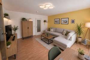 ⭐⭐⭐⭐⭐ Helle freundliche 2,5- Raumwohnung mit EBK, Balkon, Fahrstuhl und TG-Stellplatz – Maxim-Gorki-Straße 24b, 39108 Stadtfeld Ost, Magdeburg – Vorschaubild 3
