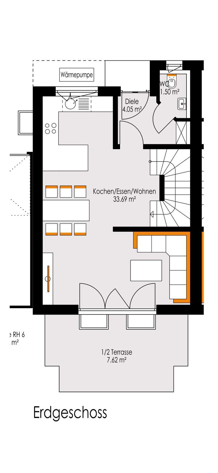 Grundriss Erdgeschoss