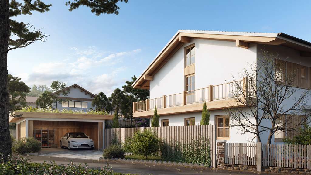 Immobilie in Dietramszell - Im Herzen von Dietramszell – hochwertiges Neubau Reihenhaus - Bild 0