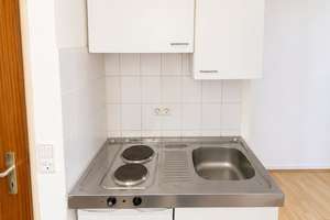 Schönes 1 Zimmer Apartment im EG 21qm mit Terrasse in Mannheim zu vermieten. – Halmhuberstr. 2-8, 68219 Rheinau, Mannheim – Vorschaubild 2