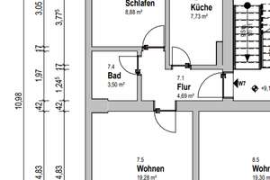 Zwei Zimmer in der Altstadt: Kompakt wohnen in Brandenburg an der Havel – Wilhelm-Weitling-Str. 7, 14770 Altstadt, Brandenburg an der Havel – Vorschaubild 2
