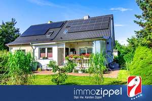 Wohnen wo andere Urlaub machen: DHH, 5 Zi, 103m² Wfl, ausgebautes Gartenhaus, PV-Anlage, 1200m² Grst – Die vollständige Adresse der Immobilie erhältst du vom Anbieter., 15345 Altlandsberg – Vorschaubild 1