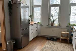 Elberfeld neu sanierte helle tolle Wohnung mit Einbauküche und Dielenboden Bad mit Wanne und Dusche 