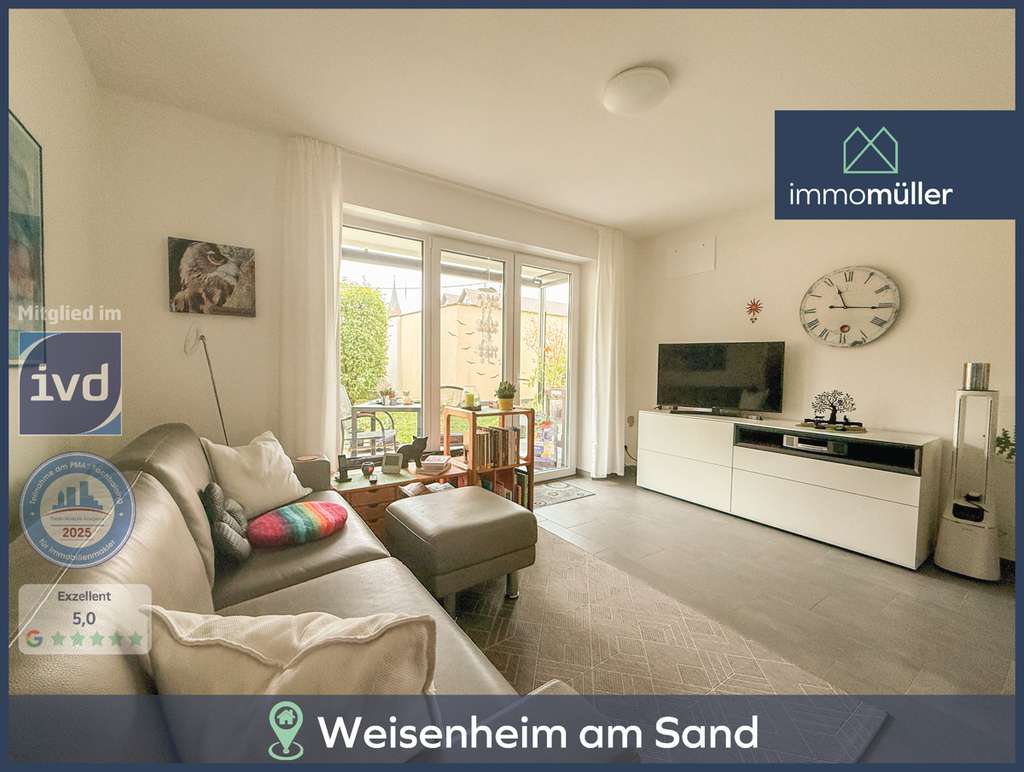 Immobilie in Weisenheim am Sand - Wertbeständige Kapitalanlage in Weisenheim am Sand (Weinstraße) – modern, gepflegt, vermietet! - - Bild 0