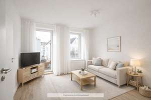 Helle 2 Zimmer-Wohnung mit neuer Einbauküche 
* Sonnen-Balkon * WG-geeignet * 
34 qm Nutzfläche – 23554 Sankt Lorenz Nord, Lübeck – Vorschaubild 2