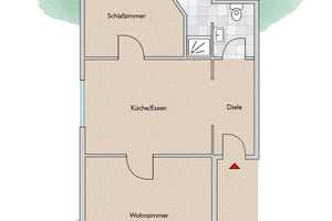 Gerade frisch modernisiert! Gemütliche 2 Zimmer-Wohnung im schönen Altbau – Wuppertal – Vorschaubild 14