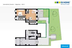 *Großzügige 2-Raum-Wohnung mit toller Terrasse und Gartenanteil* – Hainstraße 36, 9130 Sonnenberg, Chemnitz – Vorschaubild 15
