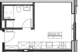 Innenstadtnah - 1 Zimmer Apartment mit Einbauküche - HAVEKANT – Am Rundtörn 28, 26135 Osternburg, Oldenburg (Oldenburg) – Vorschaubild 7