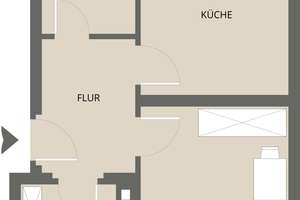Gemütliche kleine 2-Raumwohnung in beliebter und ruhiger Lage – Lewickistraße 42, 1279 Tolkewitz/Seidnitz-Nord, Dresden – Vorschaubild 8