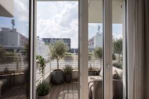 Moderne 2-Zimmer-Wohnung in Schwabing mit Balkon zum grünen Innenhof – Petra-Kelly-Straße 7, 80797 Schwere-Reiter-Straße, München – Vorschaubild 9