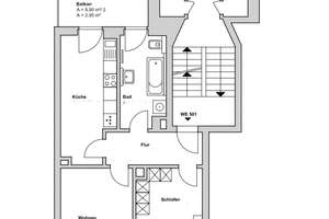 Ansprechende 2-Zimmer-Wohnung – Emil-Schubert-Str. 7, 4347 Schönefeld-Abtnaundorf, Leipzig – Vorschaubild 6