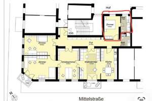WG Zimmer mit eigenem Bad – Schützenstraße 52, 12165 Steglitz, Berlin – Vorschaubild 2
