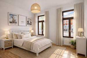 Attraktive 2-Zimmer-Wohnung mit Aufzug, Charme und optimalem Grundriss! Renoviert und bezugsfrei! – Rosa-Luxemburg-Straße 48, 4315 Neustadt-Neuschönefeld, Leipzig – Vorschaubild 2