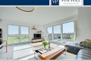 Traumschöne Maisonette Wohnung mit Blick in die Rheinwiesen