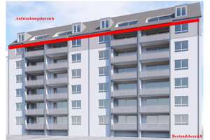 Investitionsmöglichkeit Aufstockung zweier Mehrfamilienhäuser Erstellung ca. 16 Wohnungen ca 1.150m²