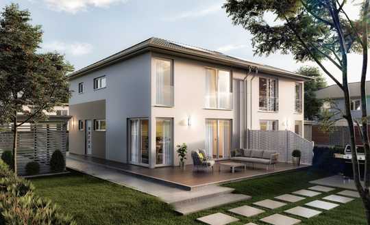 Aura 136: Modernes Doppelhaus - urbaner Stil & luxuriöser Komfort