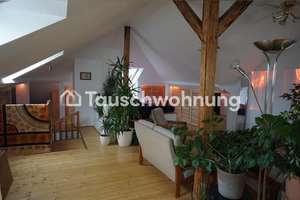 Tauschwohnung: Extravagante 3-Raumwohnung inkl. Dachterrasse