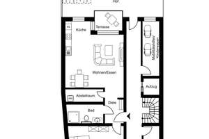 Topmoderne, barrierefreie 2 Zimmer Neubauwohnung in Düsseldorf-Unterbach – Gerresheimer Landstraße 146, 40627 Unterbach, Düsseldorf – Vorschaubild 8