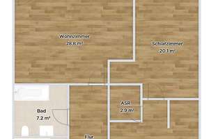 Gablenz - barrierefreie 3 Zimmer mit Balkon & Aufzug – Clausstraße 47, 9126 Gablenz, Chemnitz – Vorschaubild 2