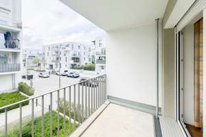 Sofort bezugsfrei: Neuwertige 2-Zimmer-Wohnung mit überdachtem Balkon inkl. Garagenstellplatz! – Die vollständige Adresse der Immobilie erhältst du vom Anbieter., 80807 Alte Heide-Hirschau, München – Vorschaubild 3