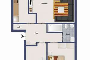 Helle 3-Zimmer-Wohnung mit Süd-West-Balkon – Eismeerweg 4b, 22145 Rahlstedt, Hamburg – Vorschaubild 18