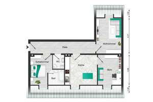 ZENTRAL GELEGENE 3-ZIMMER-WOHNUNG FÜR KAPITALANLEGER – Die vollständige Adresse der Immobilie erhältst du vom Anbieter., 47798 Stadtmitte, Krefeld – Vorschaubild 18