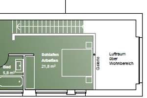 Exklusives Loft-Maisonette Haus mit Garten in abgeschl. Wohnpark – 4289 Probstheida, Leipzig – Vorschaubild 13