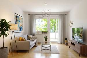 Wohlfühen mit Nähe zum Stadtpark! 2 Zimmer mit Südbalkon – Wenzel-Verner-Straße 57, 9120 Helbersdorf, Chemnitz – Vorschaubild 3