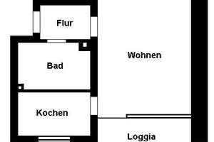 Schöne 1 ZKB-Wohnung mit Balkon in MA-Rheinau – Die vollständige Adresse der Immobilie erhältst du vom Anbieter., 68219 Rheinau, Mannheim – Vorschaubild 7