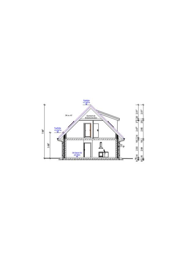 Grundrisse Seitenansicht