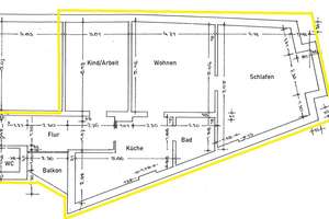 Schicke Altbauwohnung in Gostenhof! – Hessestraße 18, 90443 Gostenhof, Nürnberg – Vorschaubild 2